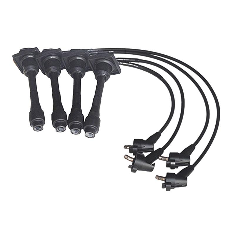 9091922395 4pcs Car Spark Plug Wire Ignition Cable Set 90919-22395 for Toyota Camry 1997-2001 for Toyota Corolla 1997-2002