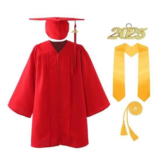 5 ks/sada Bakalársky uniformový oblek obsahuje klobúk, strapiec, šnúru cti, štólu, zapínanie na zips, promočný talár pre doktora, magistra, oblečenie na promočnú párty