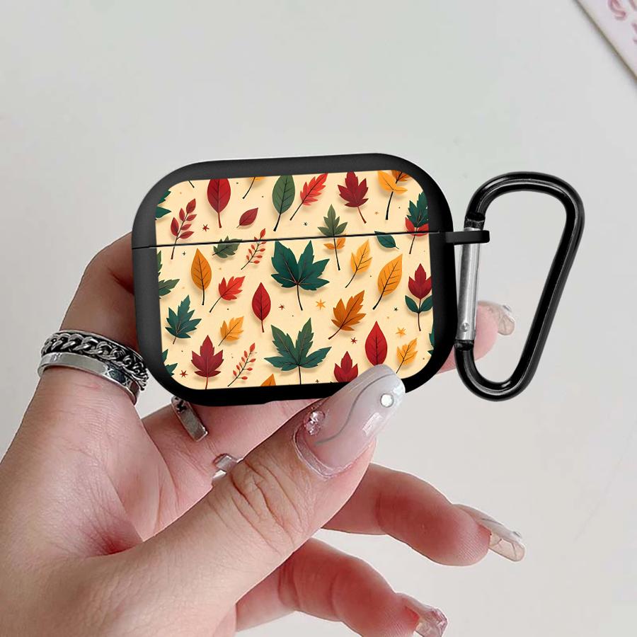 Autumn Maple Leaf Pattern Case For Airpods 2 Pro3 Pro 4 1 3 Pro2 Earphone Cases Cover Airpods Pro 2