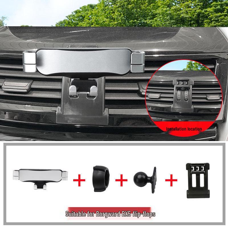 Borgward BX5 Car Phone Holder with Wireless Charging & Navigation for 2016-2020 Models