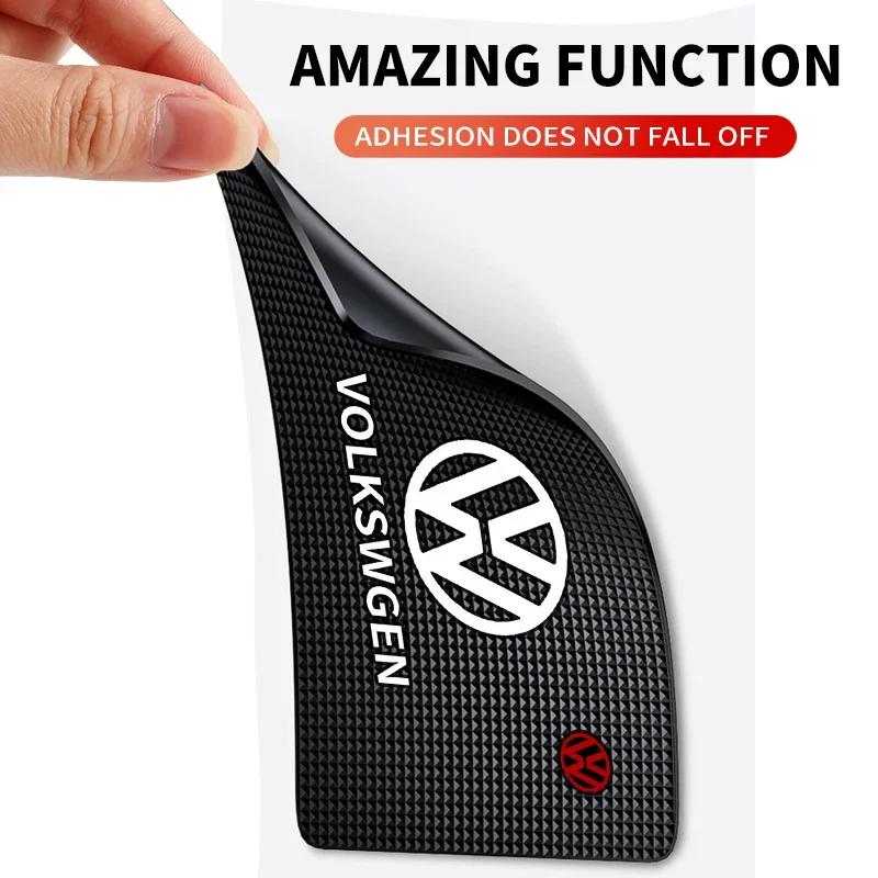 Covoraș Silicon Lipicios Antiderapant pentru Bordul Mașinii Suport Telefon Anti-alunecare Pentru Volkswagen Tharu R Polo T5 GTI Tiguan R-Line Golf Arteon