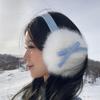 Thicken Warm Earflaps Soft Cold-proof Ear Mask Lightweight Bowknot Plushes Earmuffs  Holiday Gifts