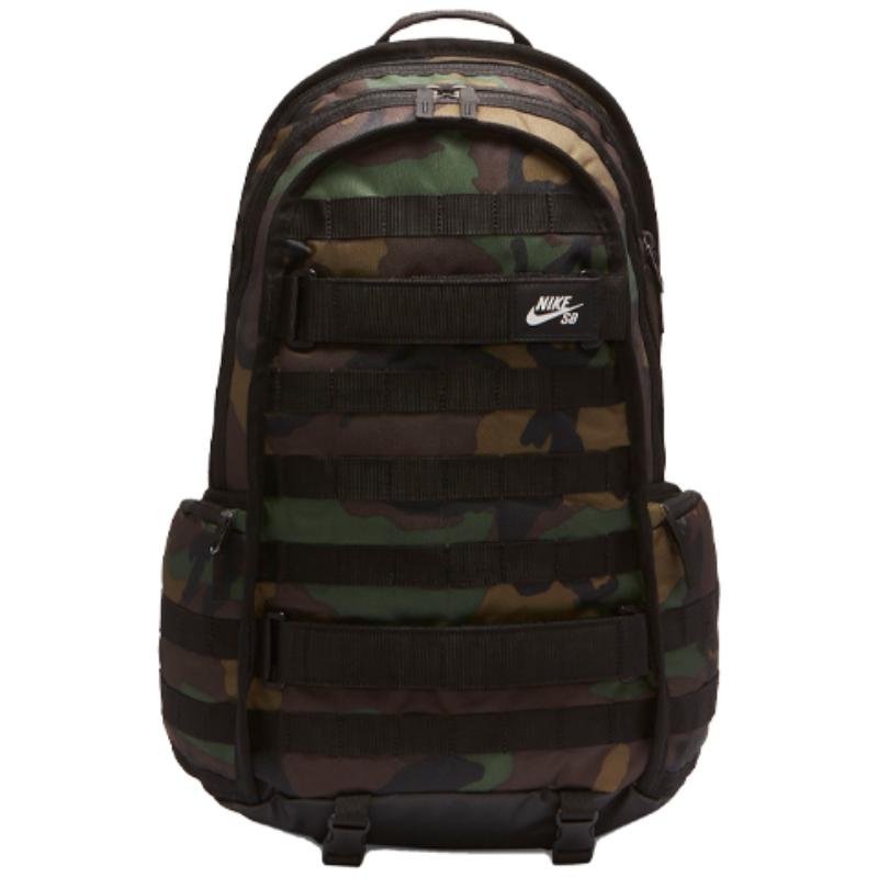 Nike Polyester Backpack Regular Unisex Camouflage Casual
