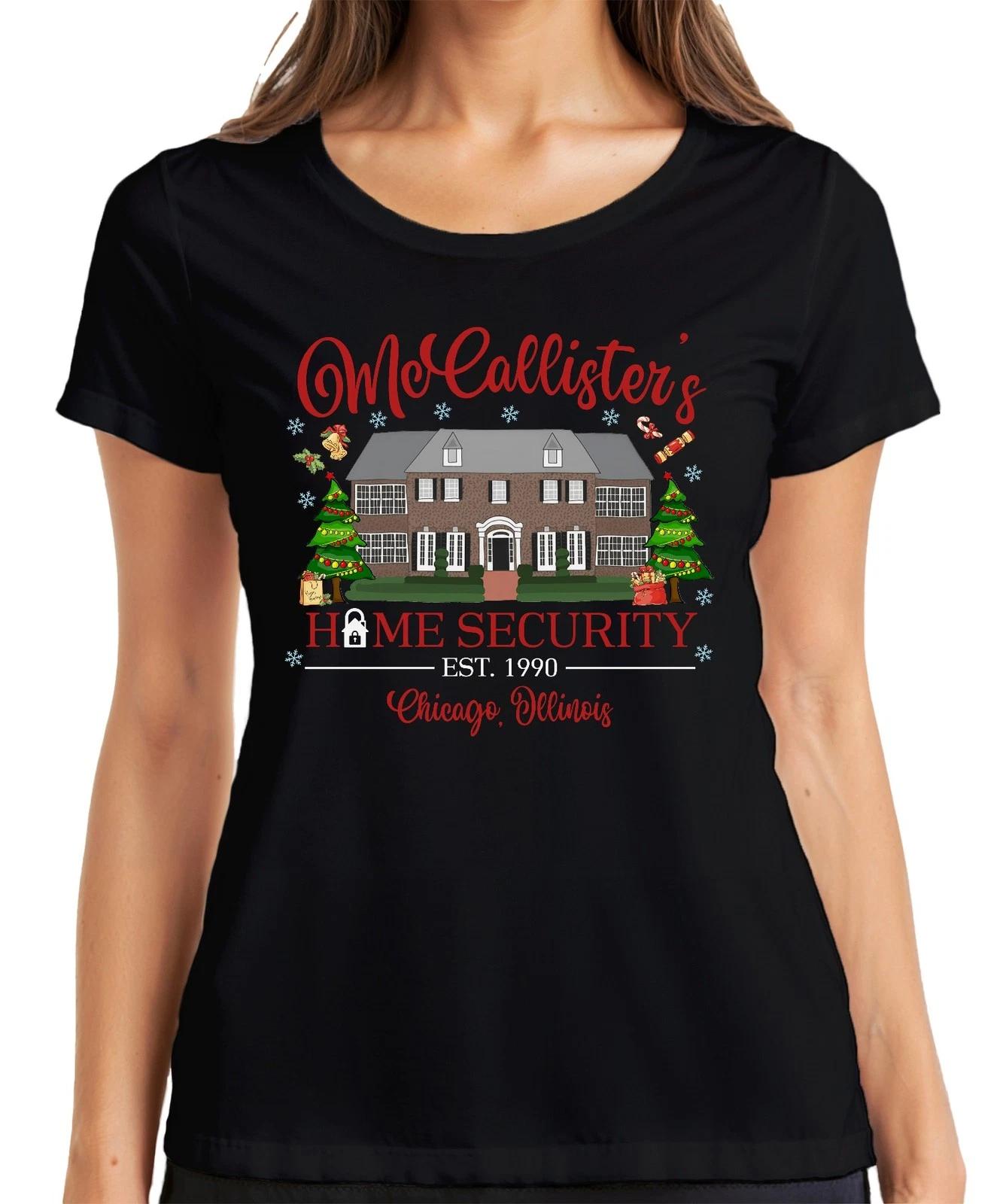 McCallister s Home Security Chicago Illinois - Weihnachten Christmas Xmas Damen S