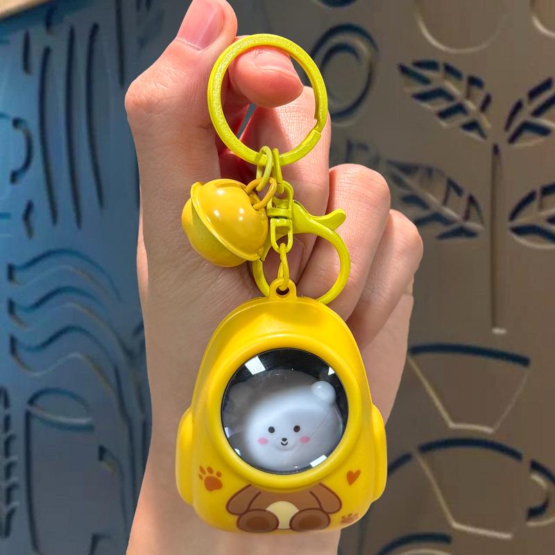 Creative Luminous Bear Backpack Night Light & Keychain Pendant