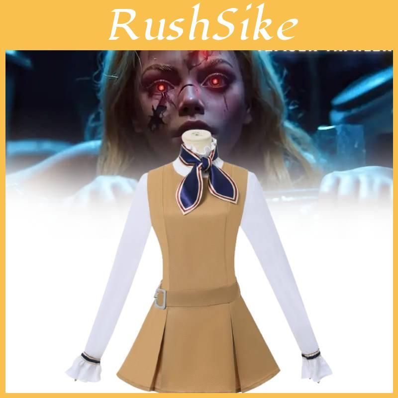 Game Theme Cosplay Dress With Print Design For Anime Roleplay Costume Performance