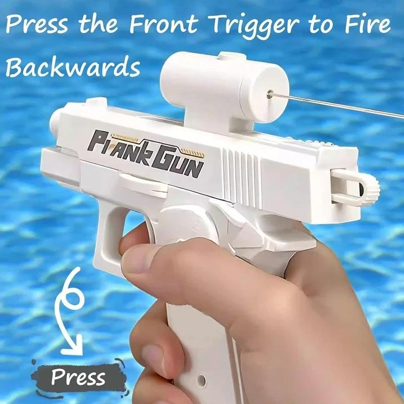 Prank Two-Way Water Gun, Prank Squirt Gun from Front and Back, Creative Pranks Battle Toy for Summer Water Fighting Activities