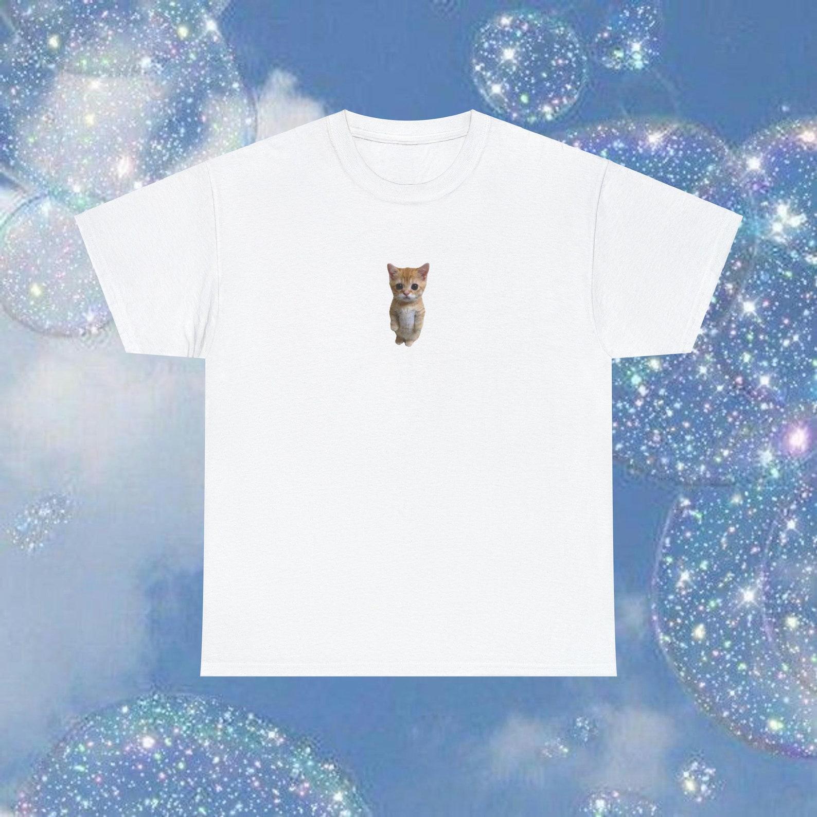 el gato, meme tee S