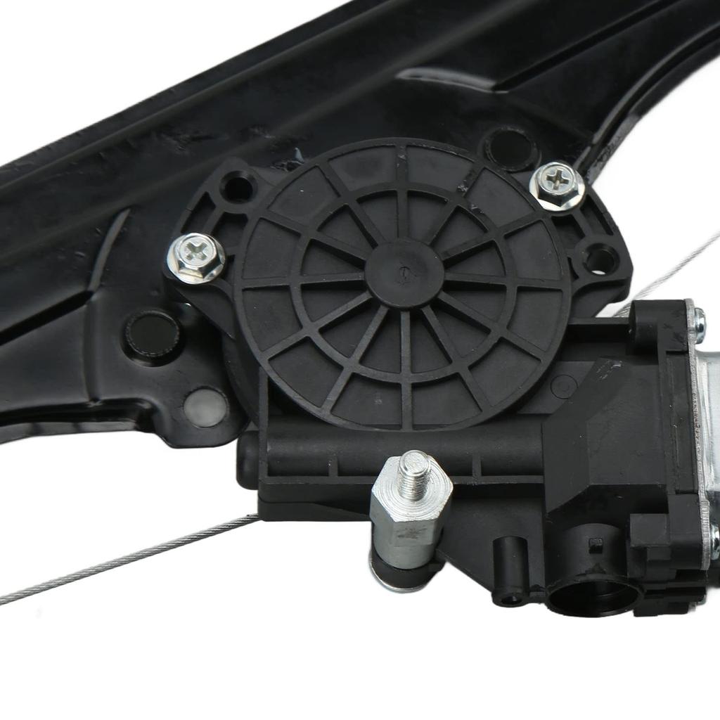 Window Regulator Motor Front Left Window Side Regulator Motor Assembly Replacement for Toyota FiaT500 Assembly, Regulator, 68070267AD, Driver's