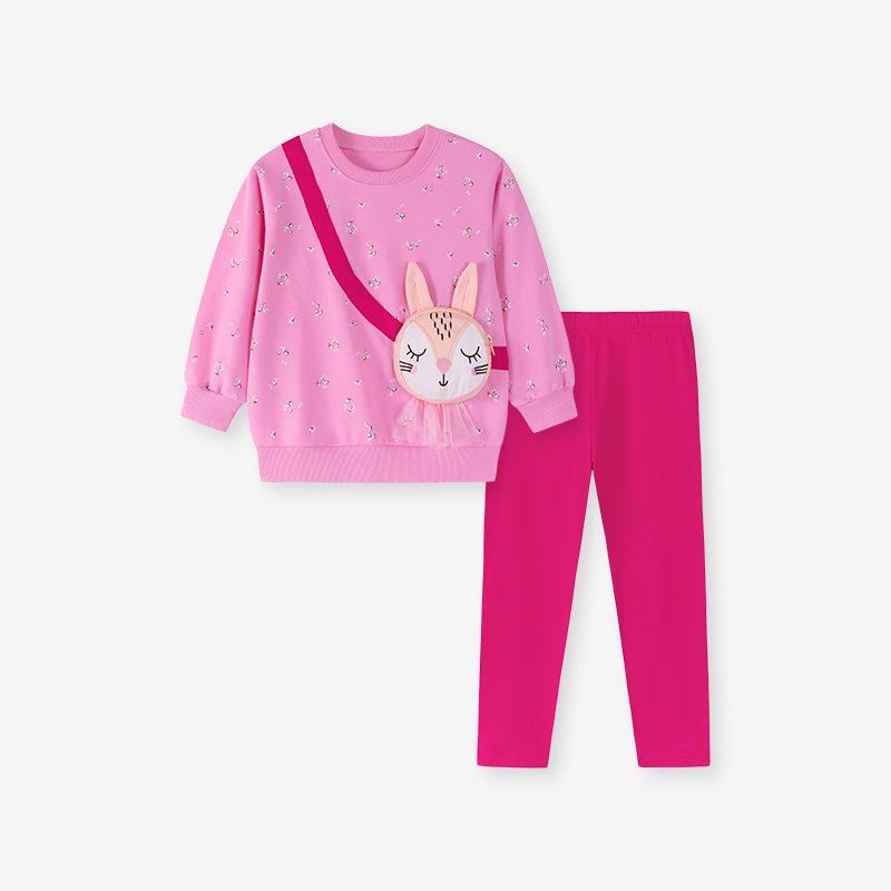 Little Maven Autumn Long-Sleeve Girls' Cute Baby Clothing Set