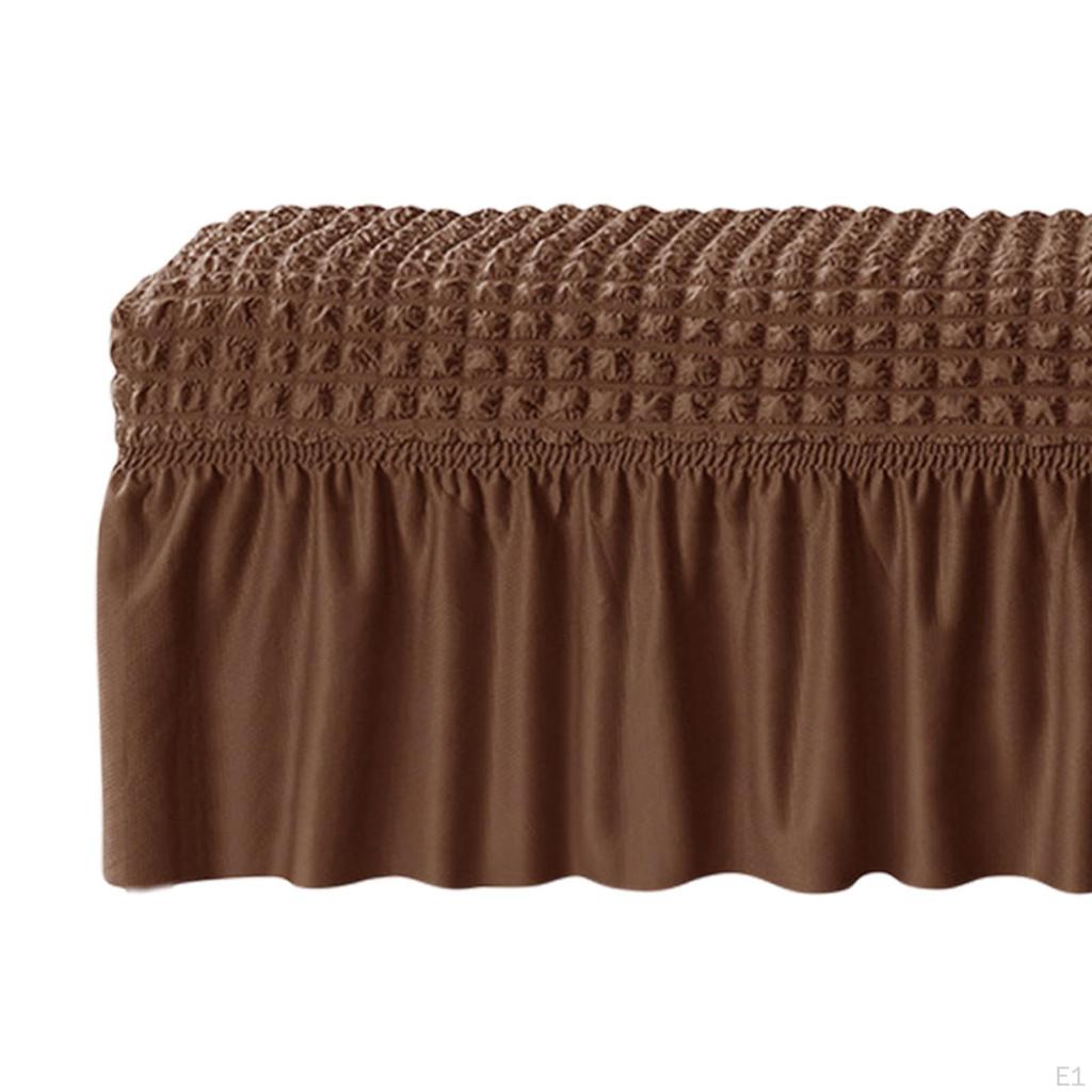Bench Protector Cover, Seat Stretch Dining for Bedroom,