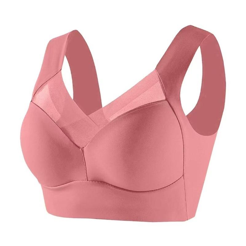 

Shasha integrated fixed latex cup seamless ice silk thin beautiful back chest wrap without steel ring sports tube top underwear 3xl【 70-80kg 】 темно-червоний колір