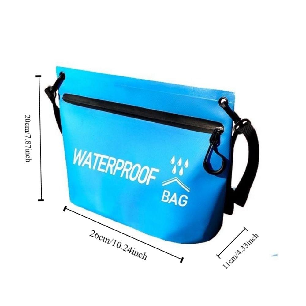 Splash Water Resistant Waterproof storage bag Zipper Closure Waterproof shoulder bag  Kayaking