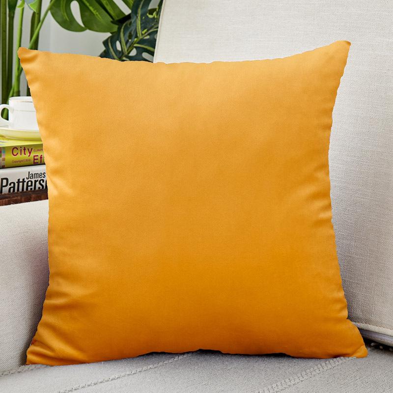 Velvet Pillowcase Cushion Cover Light Luxury Velvet Living Room Sofa Cushion Nordic Home Soft Decoration