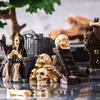 Halloweenský adventní kalendář 24 dní odpočítávání do Halloweenu Dekorace 24 ks Strašidelné panenky Sběratelské figurky Dárky pro děti, teenagery, dospělé