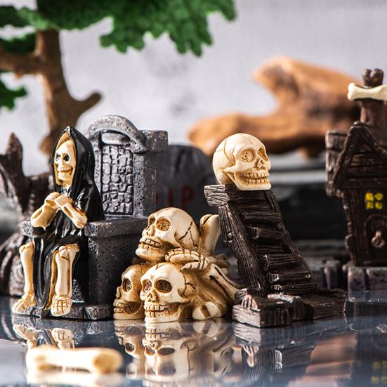 Halloweenský adventní kalendář 24 dní odpočítávání do Halloweenu Dekorace 24 ks Strašidelné panenky Sběratelské figurky Dárky pro děti, teenagery, dospělé