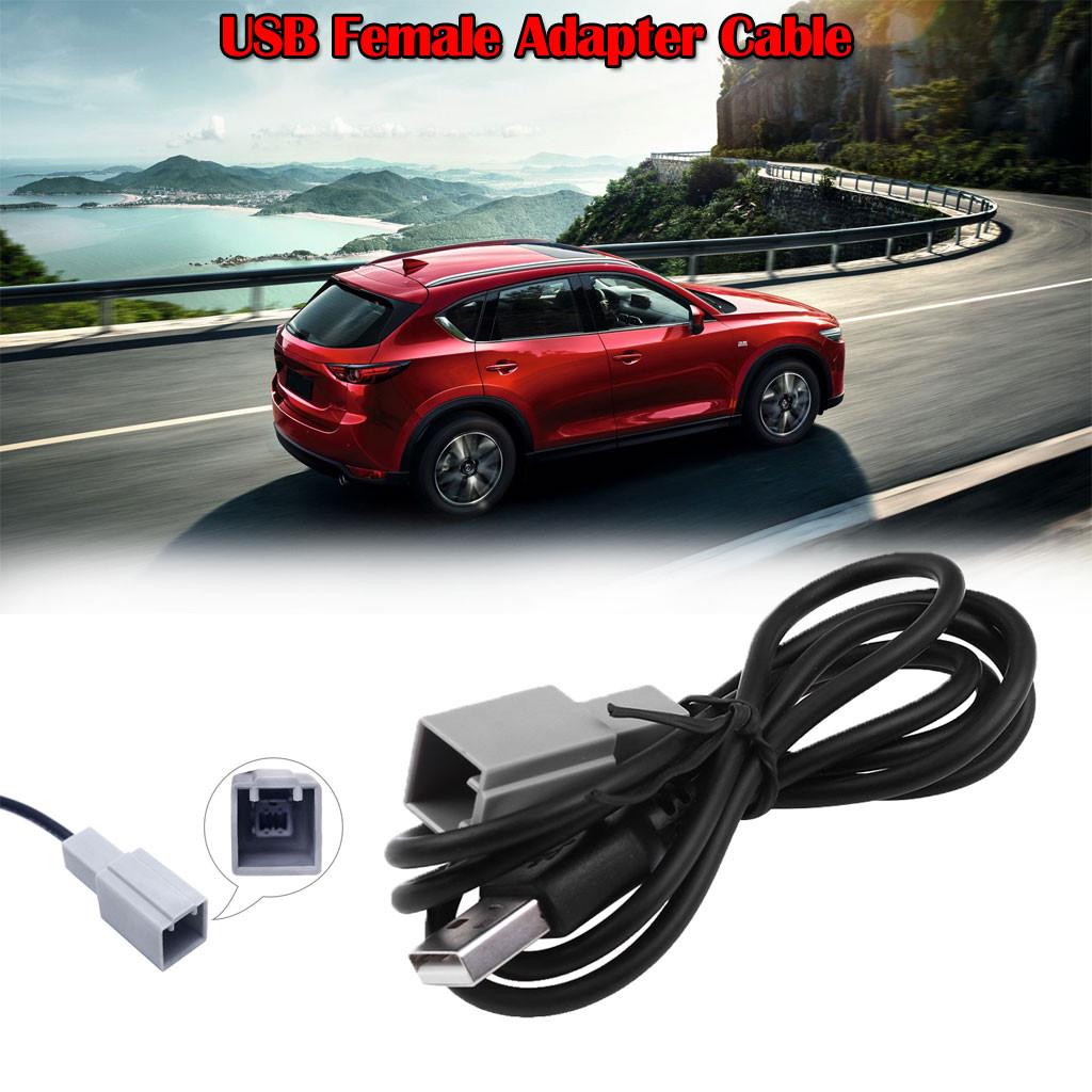 

Аудиодетали USB-кабель-адаптер USB-кабель-адаптер с гнездом для CX-5 чёрный