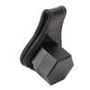 Billiard Chalk Holder Aluminum Alloy Magnetic Hexagonal Portable Pool Cue Chalk Box with Leather Cli