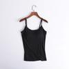 Moisturewicking Modal Camisole With Builtin Bra For Yoga And Fitness