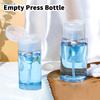100/150/200/300ml Empty Press Pump Bottle Dispenser Liquid Container Refillable Remover Cleaner Polish Makeup Manicure Tool