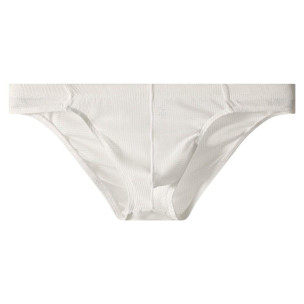 Stretch Men Briefs Low Waist Panties Simple Male Underwear Daily