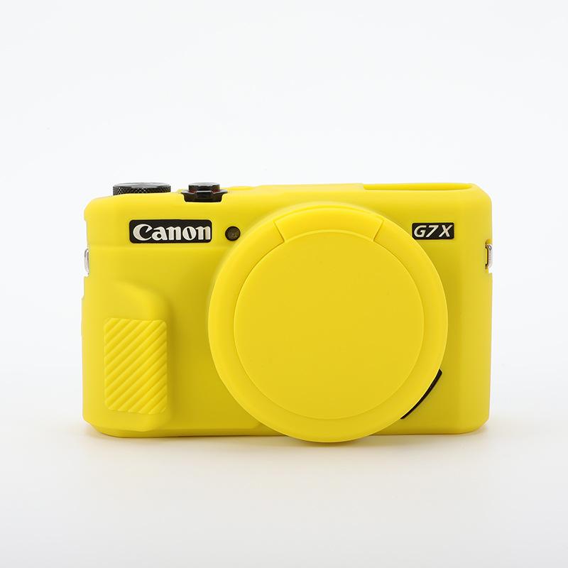 Silicone Case for Canon PowerShot G7X Mark II - Protective Soft Shell Cover & Camera Bag