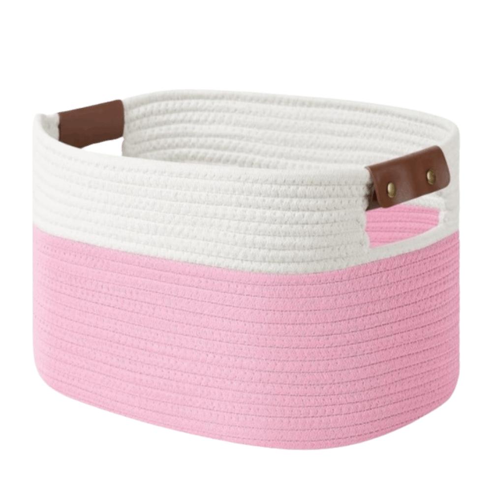 Wäschekorb mit großem Fassungsvermögen 15x10x9 Zoll Aufbewahrungskorb NEU Aufbewahrungsbehälter für Regale Wäsche