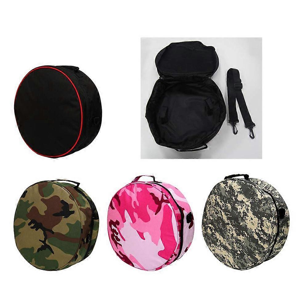Round Scuba Diving Hose Bag Handy Diving Padded BCD Regulator Gear Bag Storage Organizers with Handle Black