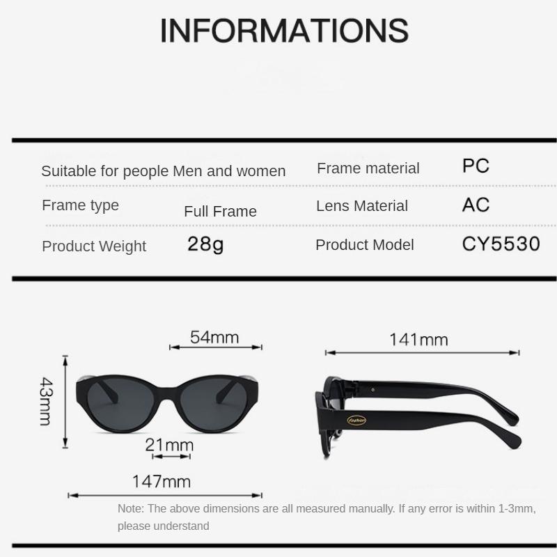 Dámske okuliare na fotografovanie na ulici Cestovné okuliare Ochrana pred slnkom Ochrana pred UV žiarením Móda Osobnosť Retro Umelecké slnečné okuliare pre mačky