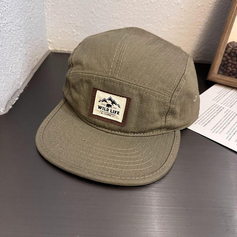 Vintage American Style Baseball Cap With Breathable Cotton For Outdoor Camping And Sun Protection