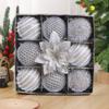 Xmas Baubles Christmas Ball Set 8cm Xmas Ornament Ball Creative Xmas Tree Hanging Pendant