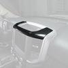 For -2024 Dodge RAM 1500 Carbon Fiber Center Console Storage Box Cover Trim