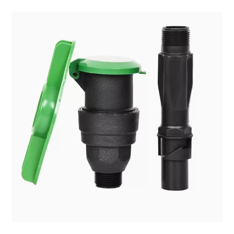 6-Point Lawn Water Valve with 1-Inch Connector for Quick Landscaping