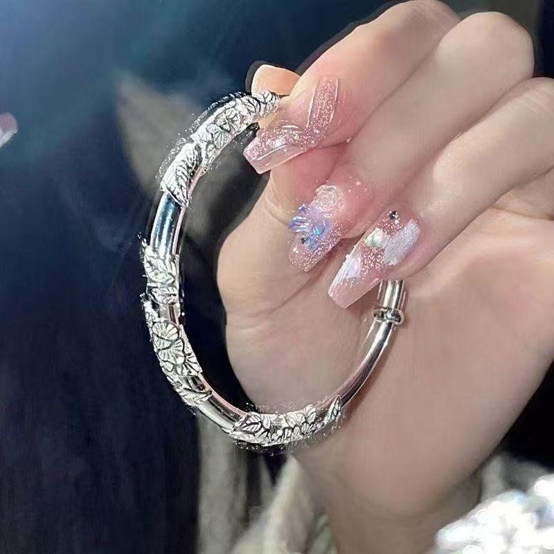 1 шт. Минималистичный браслет-бусина в форме сердца с розой и капающим маслом Модный браслет-бусина в виде лебедя в стиле масляной живописи