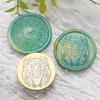 Vintage Seal Stamp Head Replacement, Embossed Sealing Stamp Head for Seal Envelope, Invitations Scrapbooking Decoration