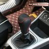 Odinis automobilio pavarų perjungimo svirties rankenėlės dangtelis Apsauginiai žiedai Dangteliai Jeep Renegade 2014 -2021 Compass 2017-2020 AT Interjero Aksesuaras