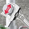 6-68Mm Universal Repair Set Bathroom Hand Tools Large Opening Pipe Wrench Nut Key Adjustable Spanner Home Repair Tool Wrench