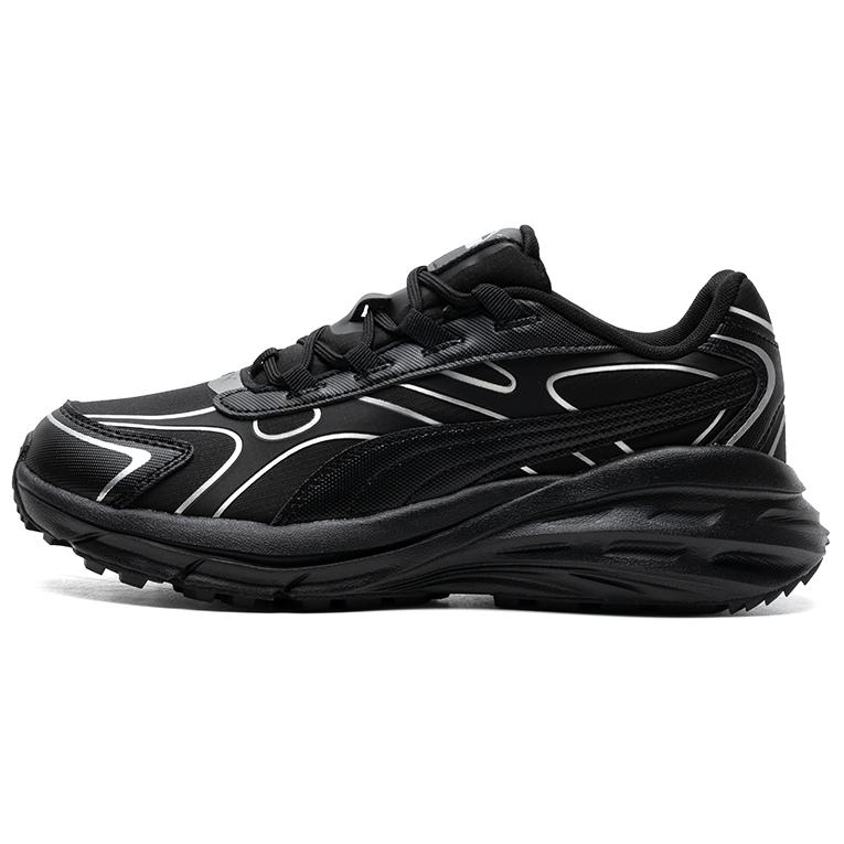 Puma Hypnotic LS Unisex Black Silver 397668-07 EU 42.5