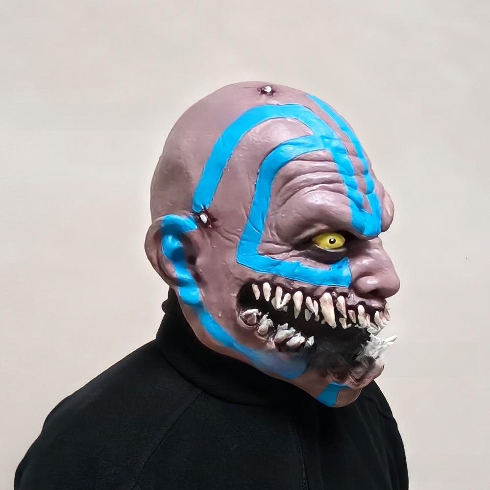 Mortal Kombat Baraka Mask Latex Costume Accessory For Halloween Cosplay