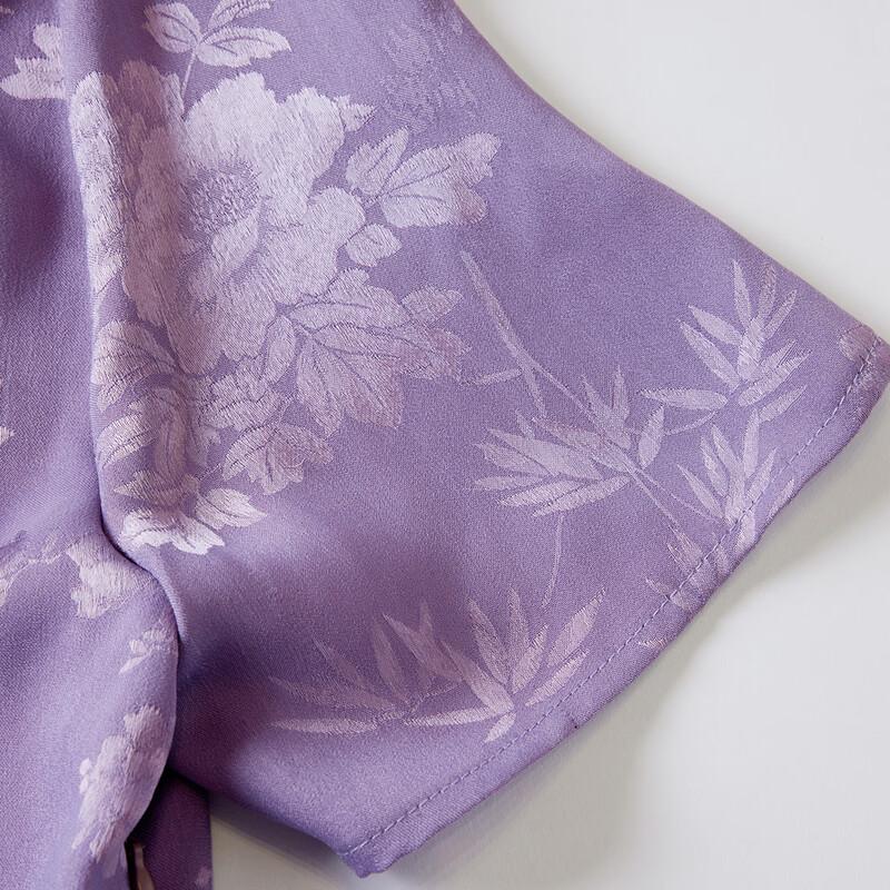 Pasite Women's New Chinese Style Satin Banquet Dress