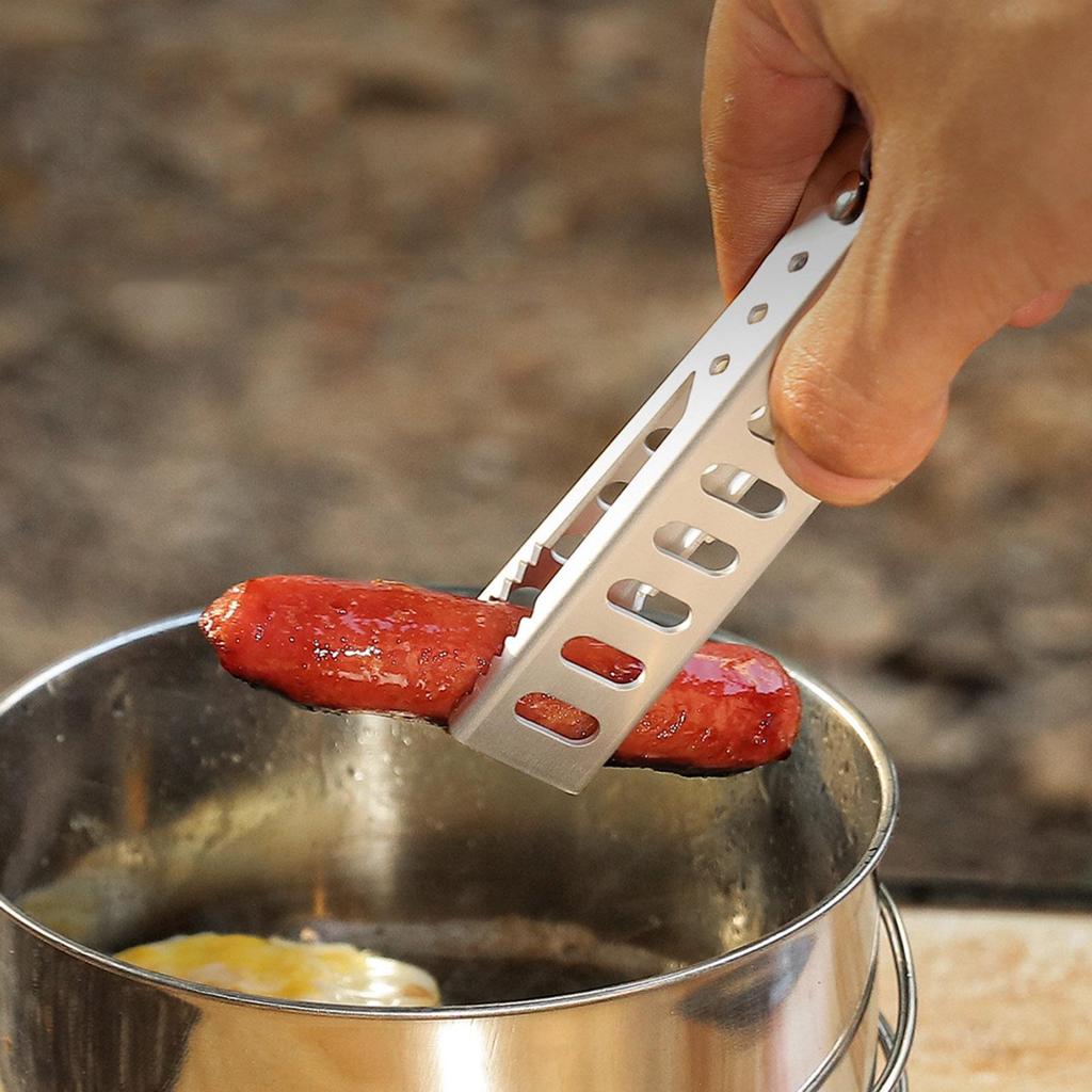 Camp Pot Clip Handle Anti-Hot Handle Clip Grippers Aluminum Grip Hot Pots Grippers Plate Holder Lifter Clip Clamps