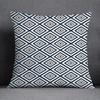 45x45CM Cushion Cover Geometric Pattern Polyester Blue Grey Pillowcase Sofa Cushion Throw Pillow Home Decor Pillowcase