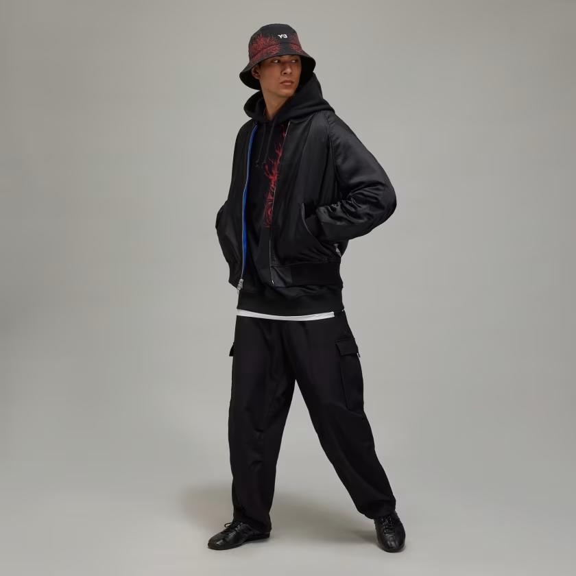 Y-3 X JFA SS24 Comfortable Fashion Hoodie Unisex Hoodie Black IW7386