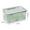 Portable Handheld Food Preservation Box Refrigerator Sealed Storage Box Fruit Lunch Box for Picnic Camping Kitchen Organizer
