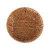 Ruhan Handmade Rattan Round Floral Fruit Basket