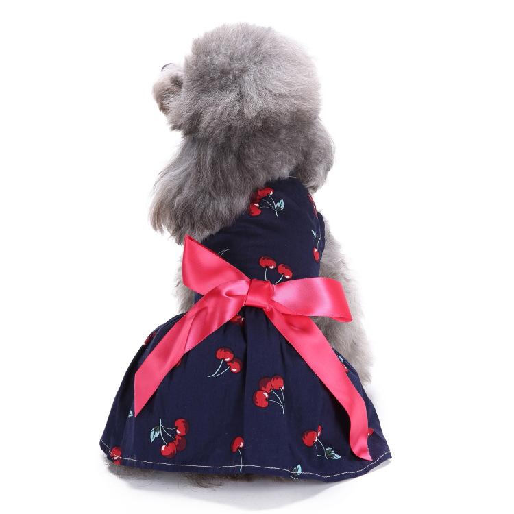 Neue Sommer Polka Dot Haustier Kleidung Rock Sommer Wassermelone Hund Kleidung Rock