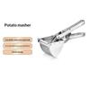 Schiacciapatate Manuale in Acciaio Inossidabile Senza BPA per Cibo per Bambini Frutta Verdura Spremiagrumi Gadget da Cucina per la Casa