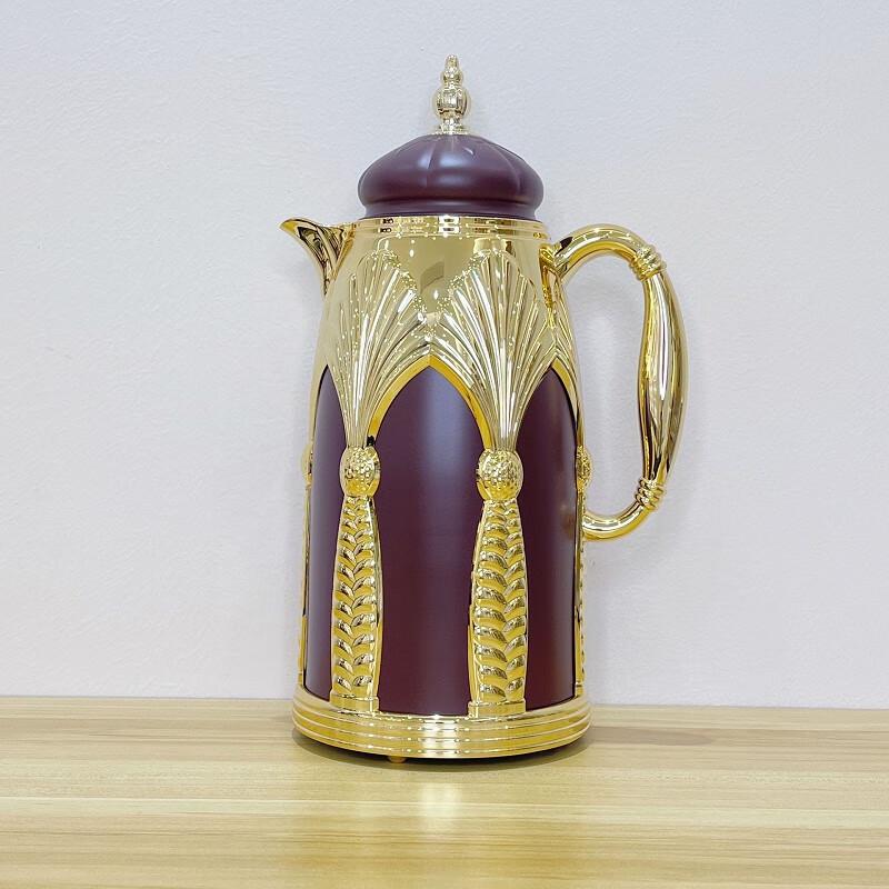 FULL 1.0L Press-Type Iron Shell Thermal Flask