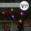 Bicicletas Luzes Piscantes Ativação Inteligente por Vibração LED Acessório de Ciclismo LED Colorido Luz Ambiente para Interior de Carro para Caminhão