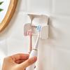 Japan KM.810 Dustproof Double Toothbrush Holder - Simple Design